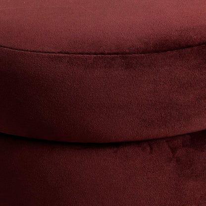 Demi Stool - Mulberry Velvet – view 3