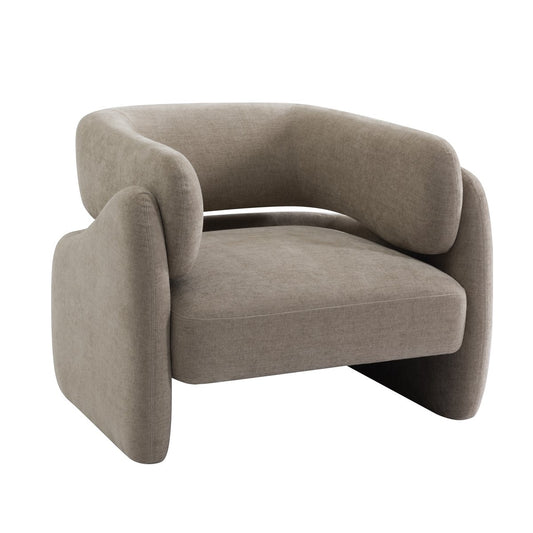 Declan Arm Chair - Taupe