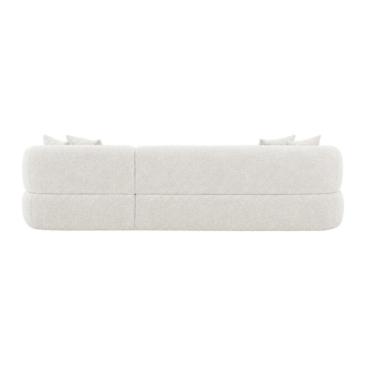 Greenwich Modular 3 Seater Sofa w Right Chaise - Off White
