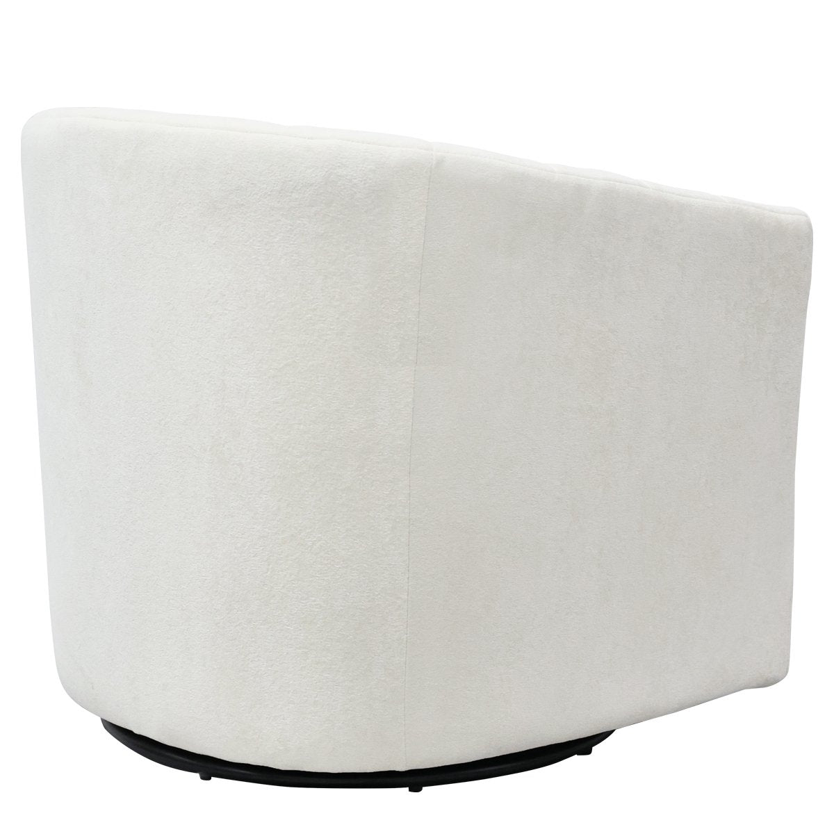 Cadman Swivel Arm Chair - Ivory