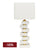 Hamburg Marble Table Lamp - White