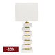 Hamburg Marble Table Lamp - White