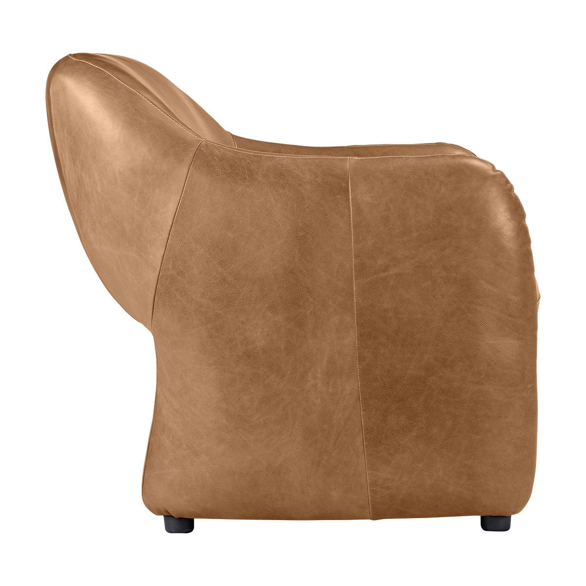 Clifton Arm Chair - Light Brown Leather