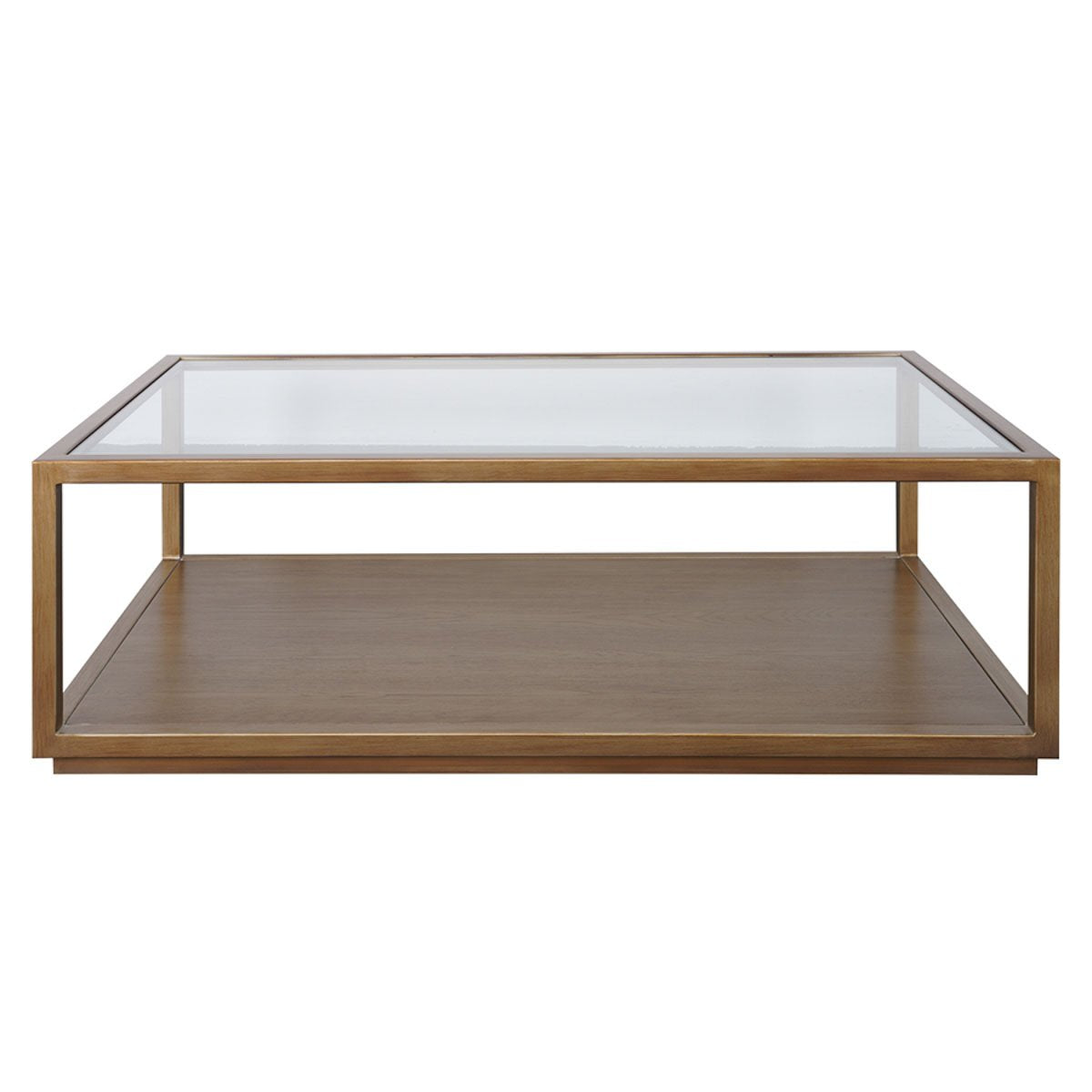 Sadie Rectangle Coffee Table - Antique Gold