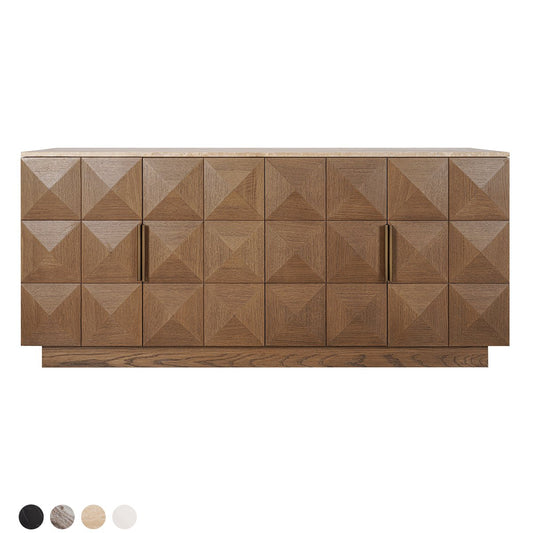 Benedict Walnut Buffet - Travertine