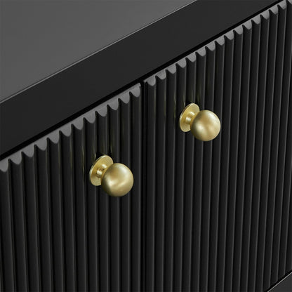 Ariana 200cm Entertainment Unit - Large Black