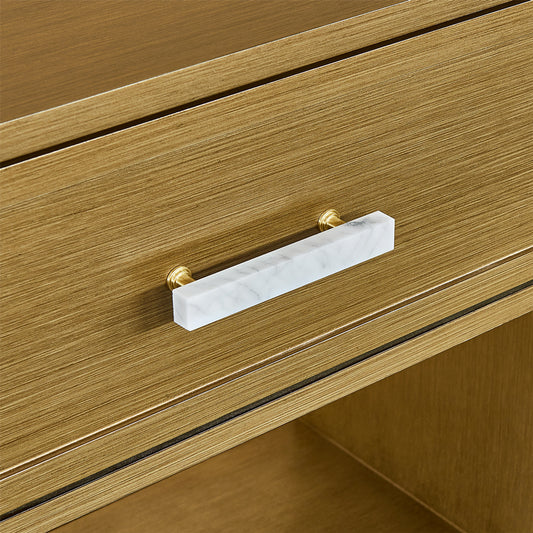 Jill 140cm Console Table - Antique Gold