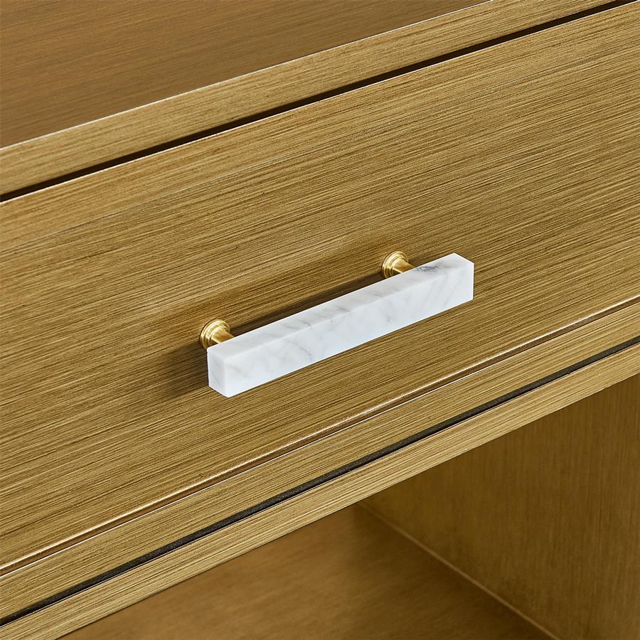 Jill 140cm Console Table - Antique Gold