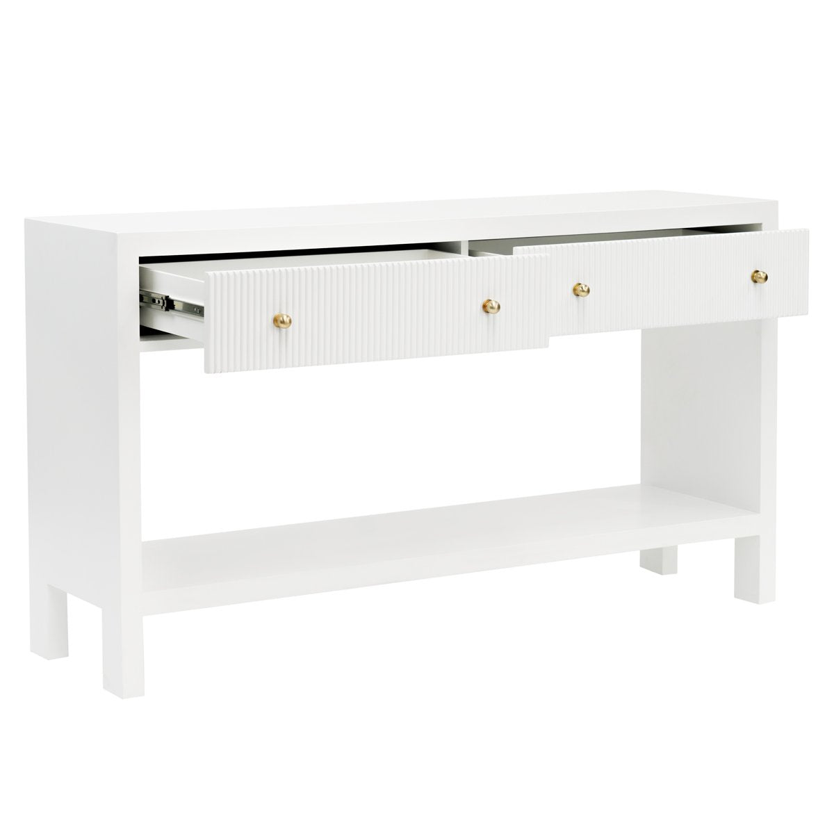 Ariana 140cm Console Table - White