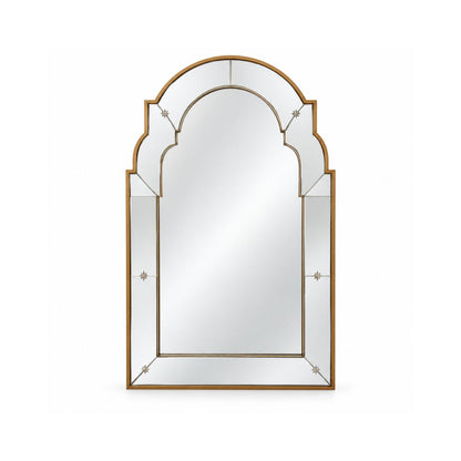 Constance 68x101.5cm Arch Wall Mirror - Antique Gold - OUTLET NSW