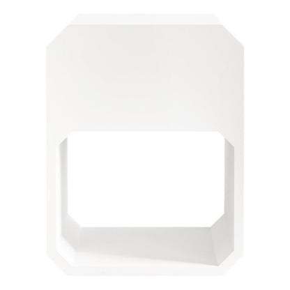Anderson 50x65cm Bedside Table - White