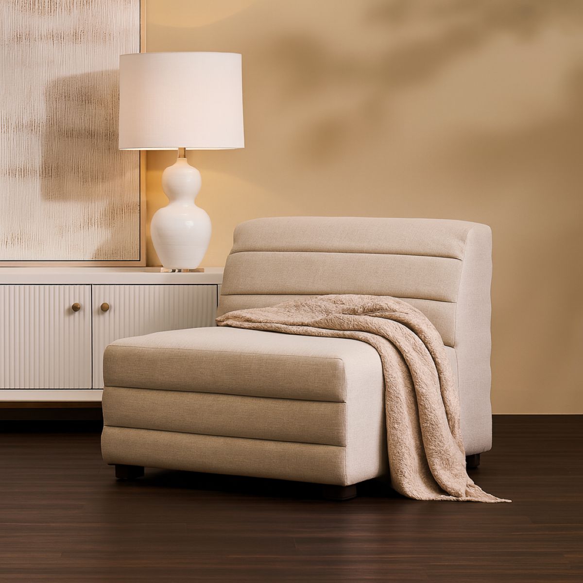 Bronte Table Lamp - White