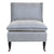 Candace Occasional Chair - Chevron Blue Linen