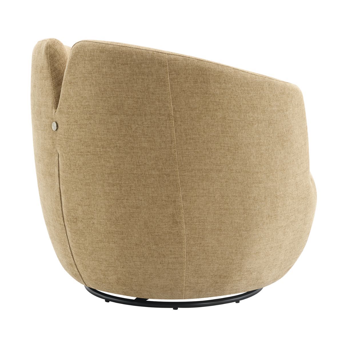 Pasadena Swivel Arm Chair - Camel