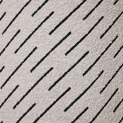 Orta Stool - Natural Jacquard