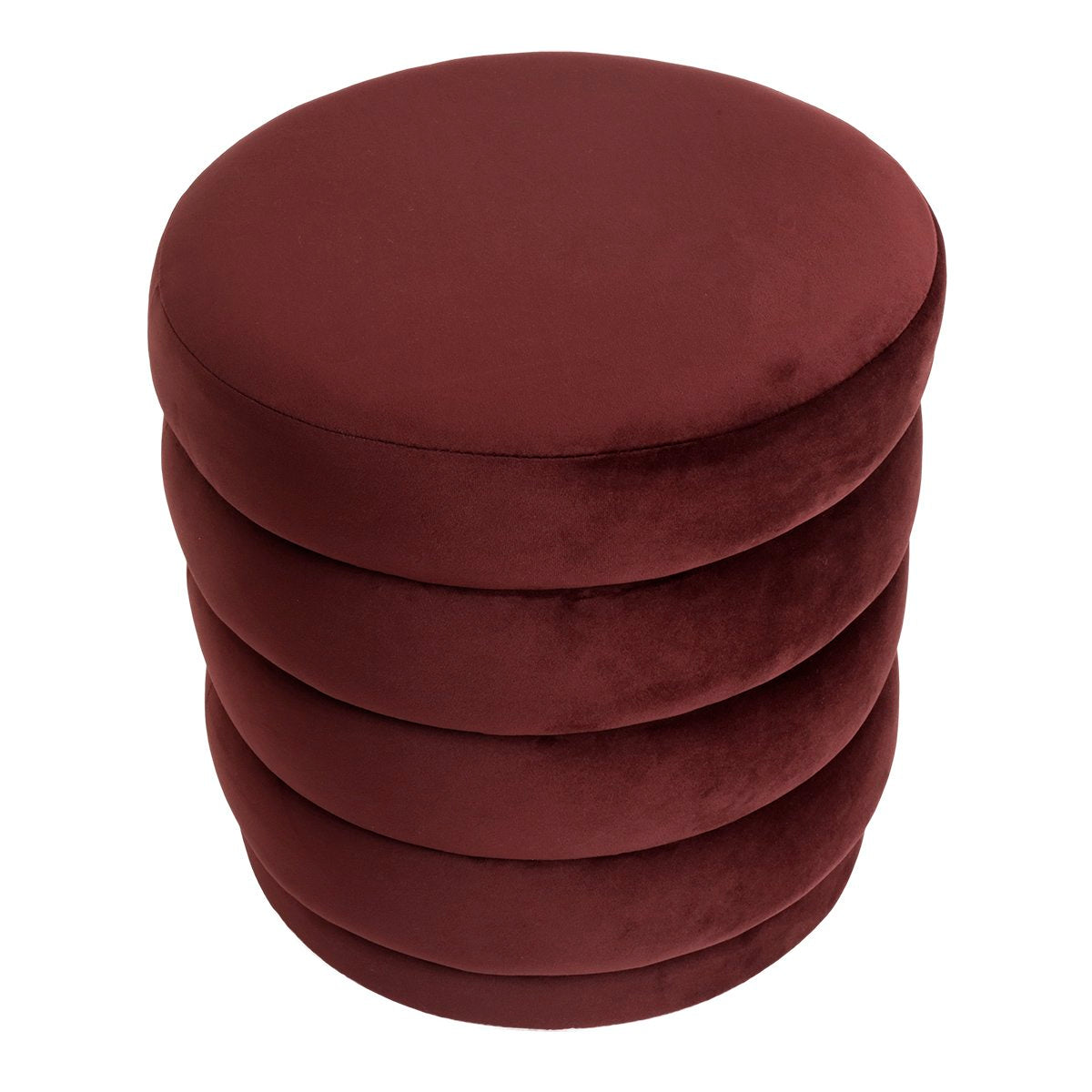 Demi Stool - Mulberry Velvet – view 2