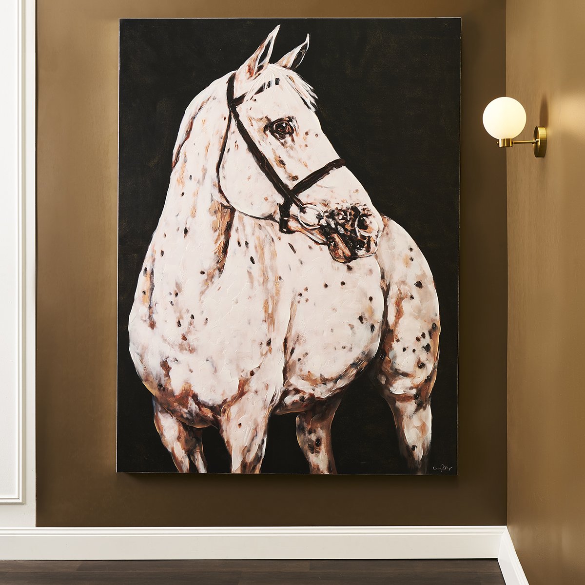 Wild Horses Enhanced Canvas Print