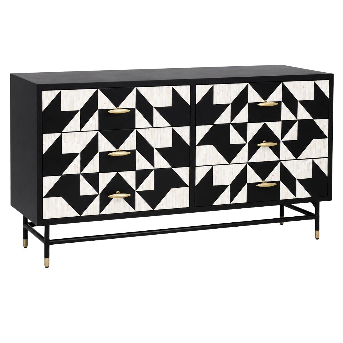 Huxton 160cm 6 Drawer Chest