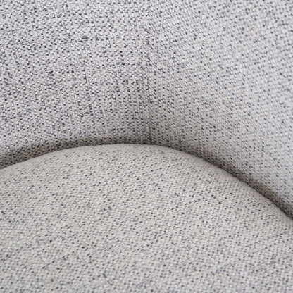 Bellevue Swivel Arm Chair - Salt & Pepper