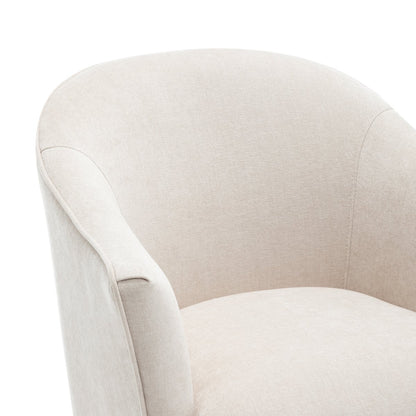 Elsa Arm Chair - Cream Chenille