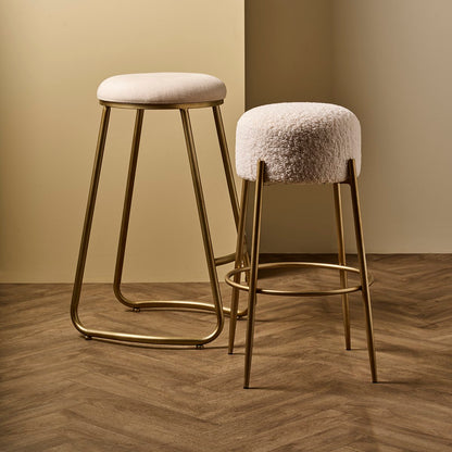 Annie Bar Stool - Natural Linen
