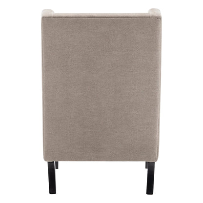 Gable Arm Chair Chair - Beige Chenille