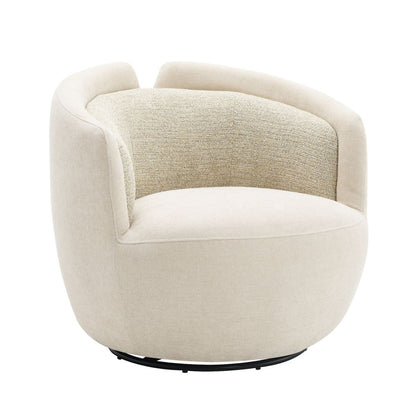 Pasadena Swivel Arm Chair - Ecru