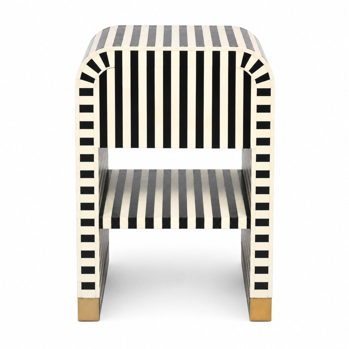 Makayla Bedside Table - Black