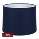 Capella Tapered Shade - Tall Navy