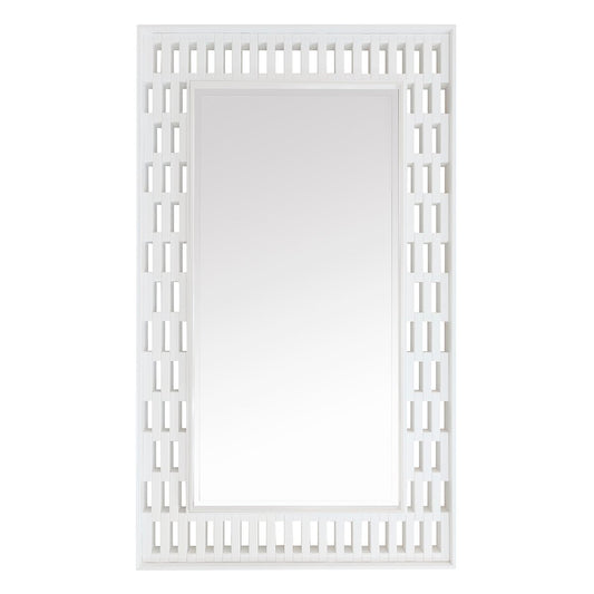Appin Floor Mirror - White