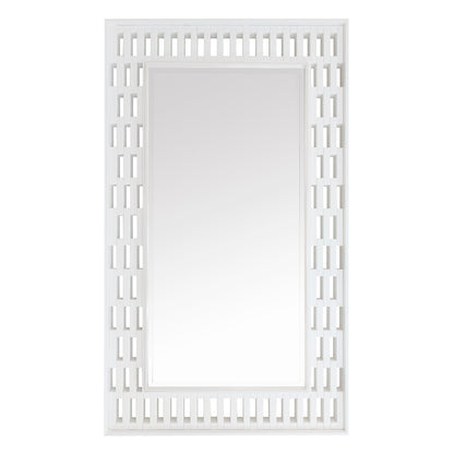 Appin Floor Mirror - White