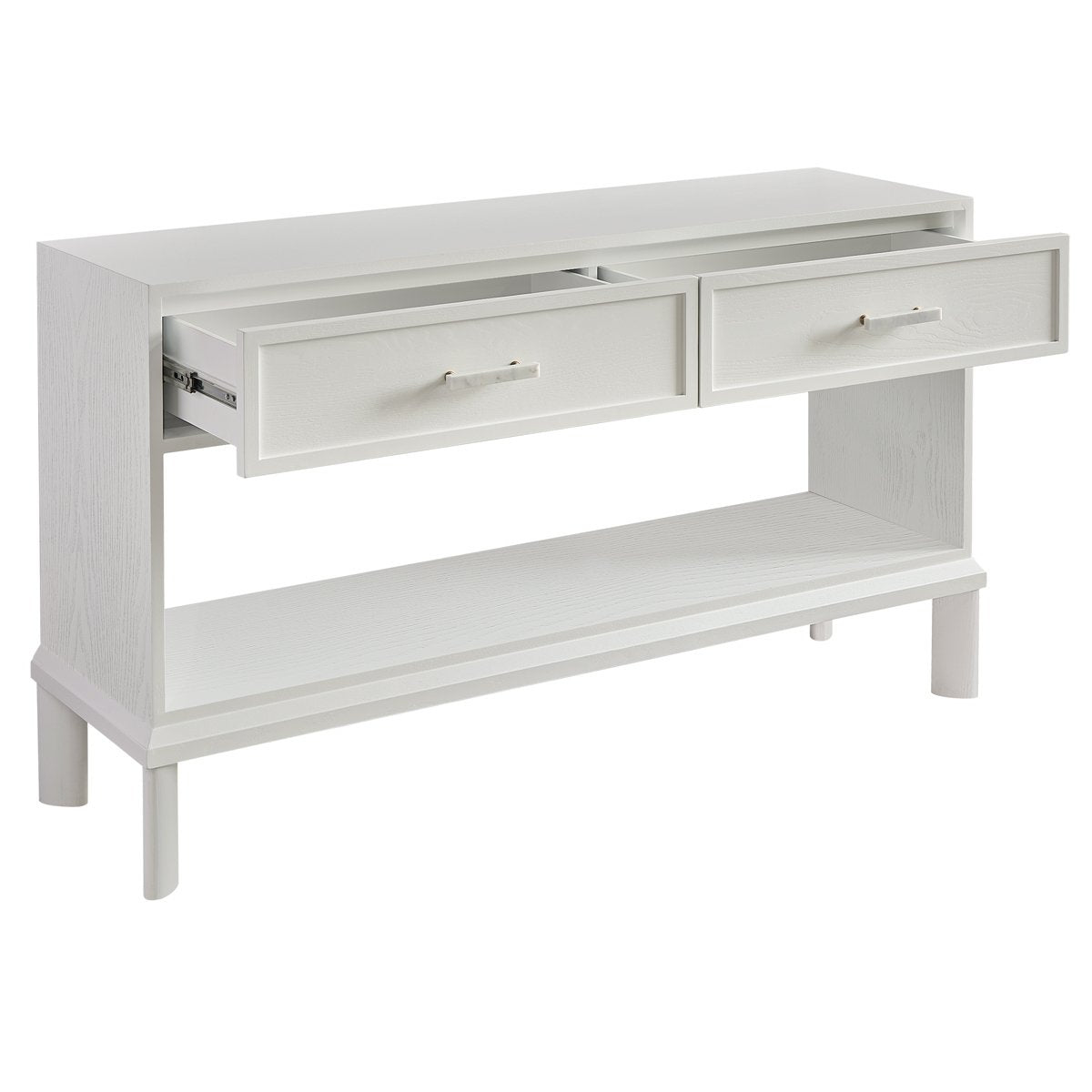 Jill Console Table - White