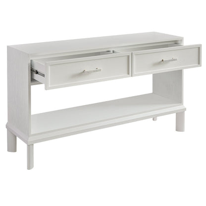 Jill Console Table - White