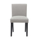 Christie Dining Chair Set of 2 - Taupe