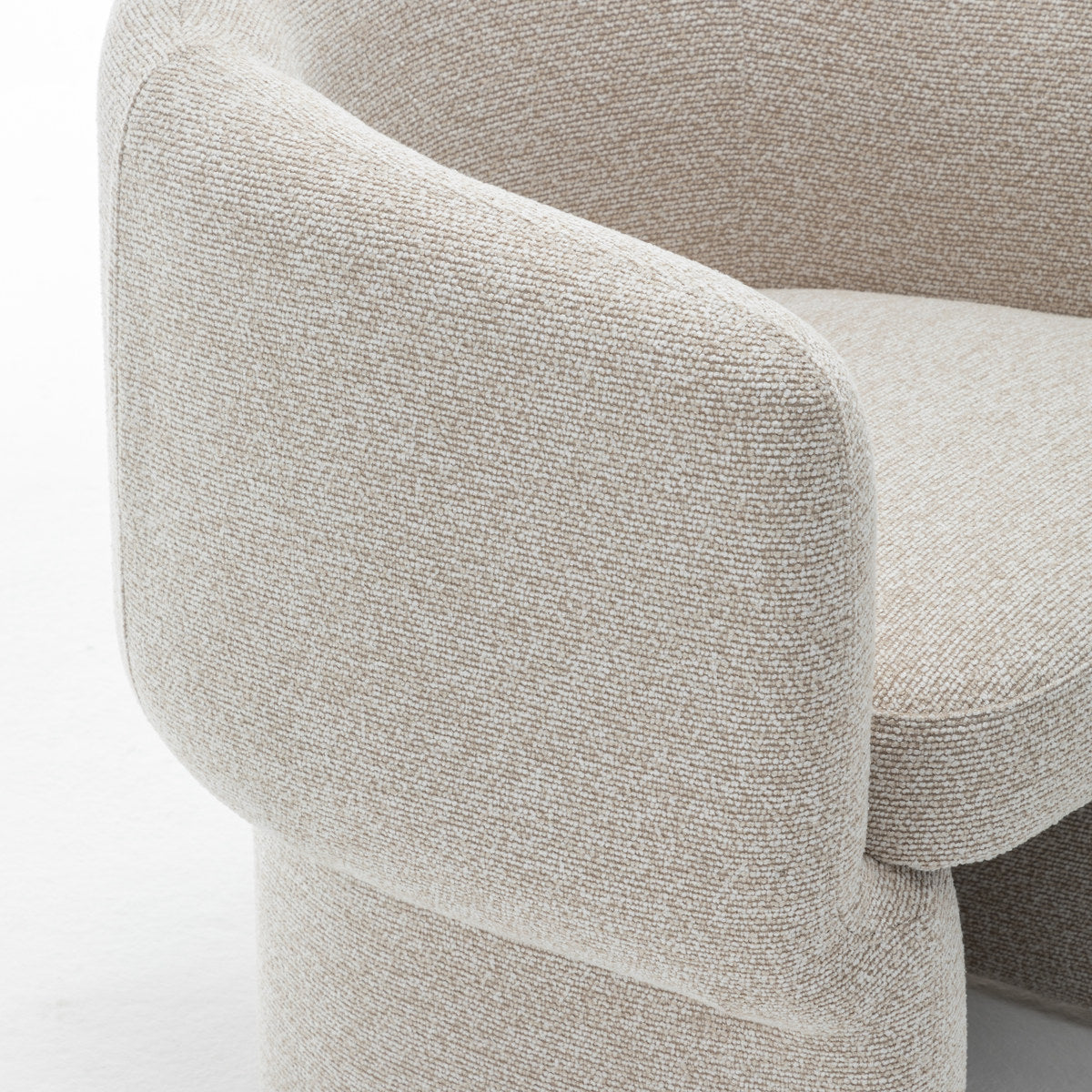 Avenue Arm Chair - Speckle Ivory