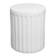 Caleb Side Table - White