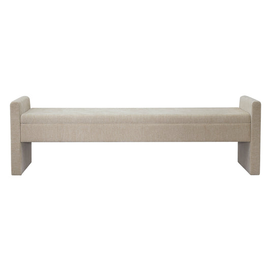 Brigitte Bench Ottoman - Wheat
