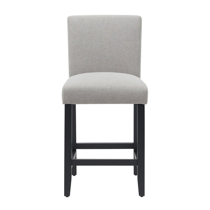 Christie Kitchen Stool Set of 2 -Taupe - OUTLET NSW