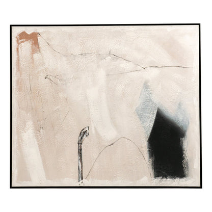 Tonal Retreat 140x120cm Oil On Canvas Painting - Large