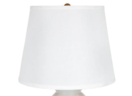Baldwin Table Drum Shade - White