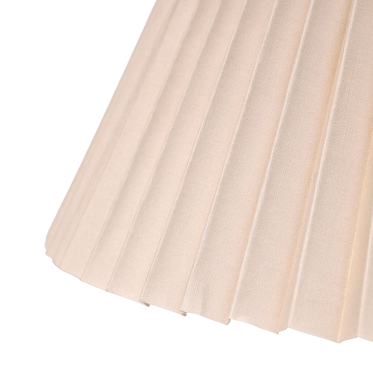 Anya Pleated Empire Shade - Small Off White  - Bulk Buy Qty 5