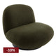 Felicity Swivel Occasional Chair - Green Boucle