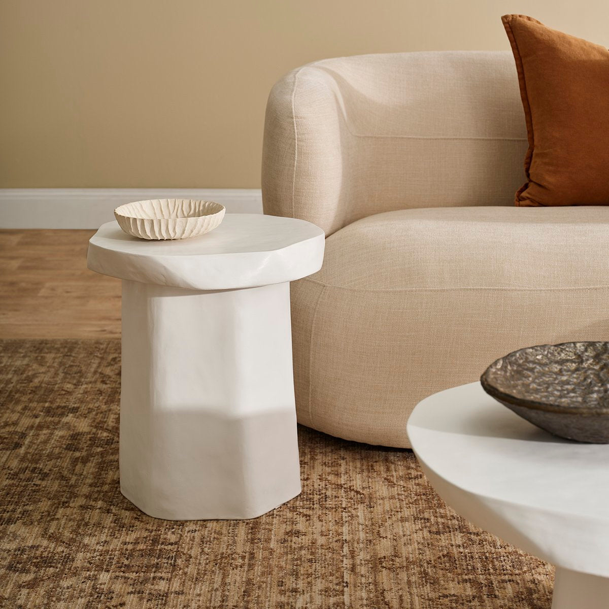 Sorrento Side Table - White