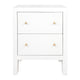 Ariana Bedside Table - Small White