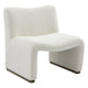 Beau Occasional Chair - White Boucle