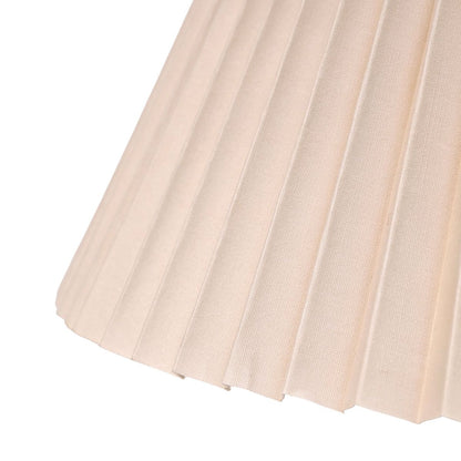 Anya Pleated Empire Shade - Small Off White