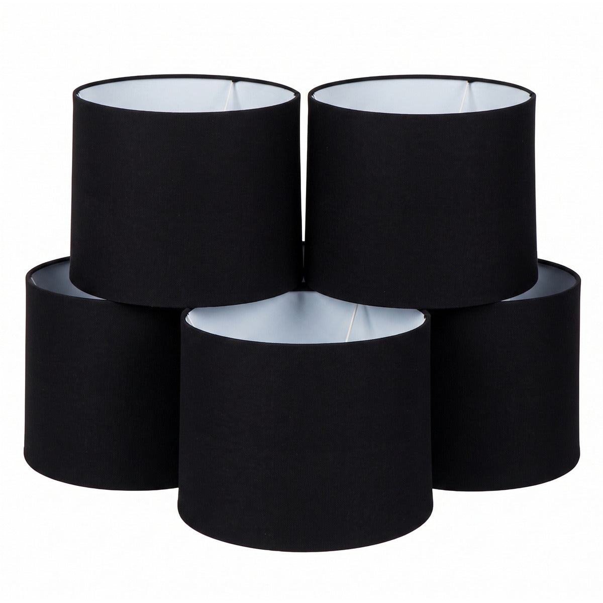 Capella Tapered Shade - Tall Black - Bulk Buy Qty 5