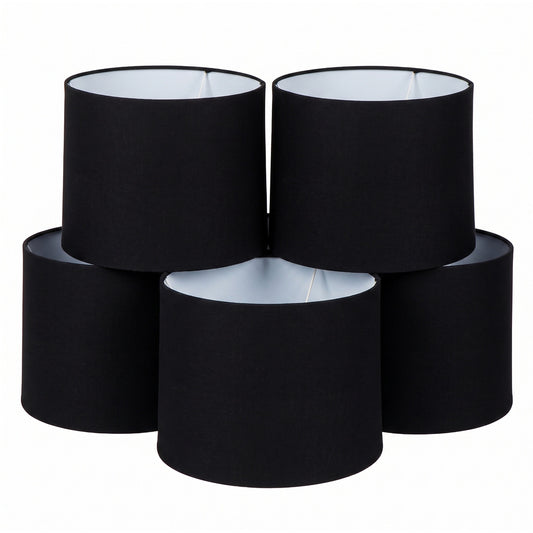 Capella Tapered Shade - Tall Black - Bulk Buy Qty 5