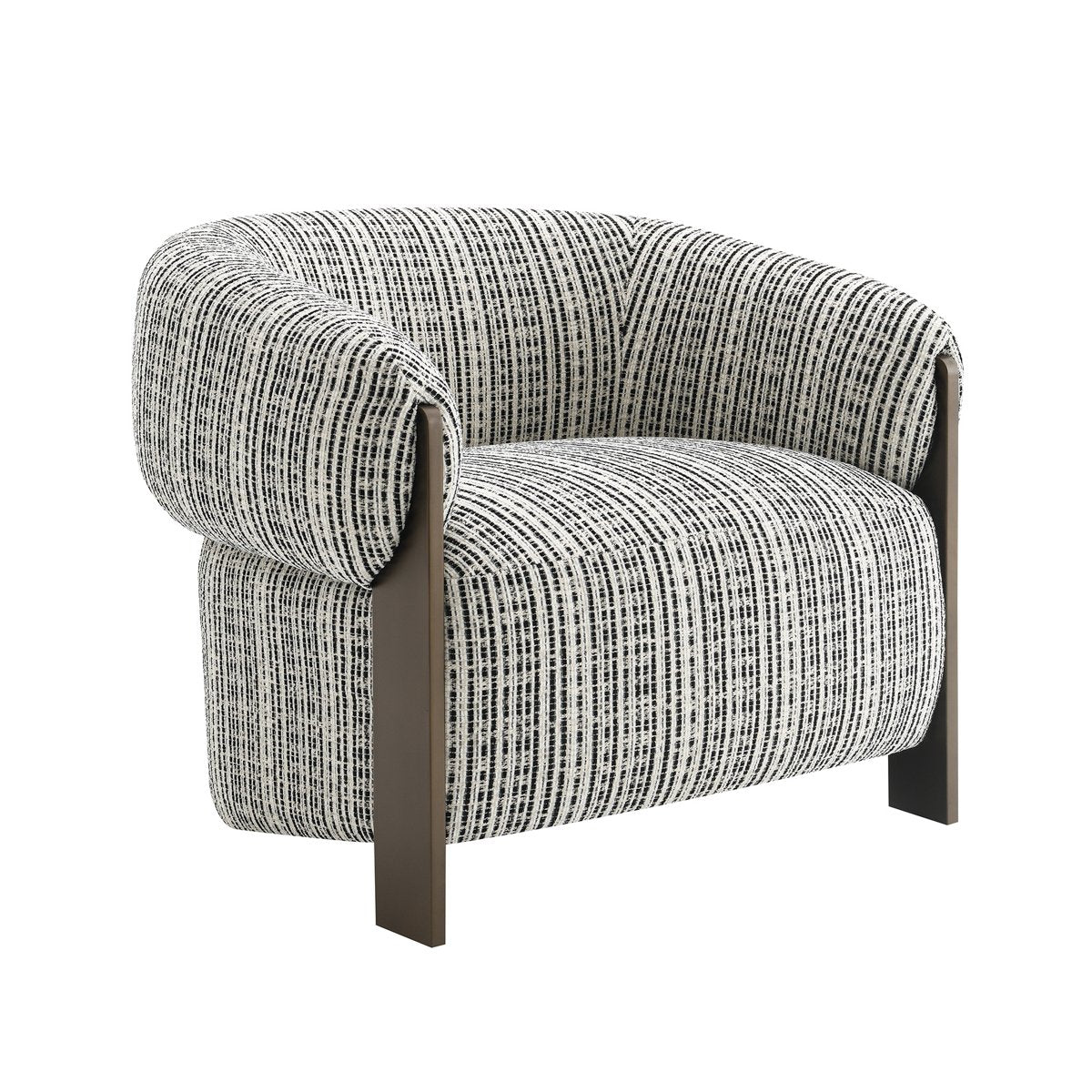 Napa Arm Chair - Black & White
