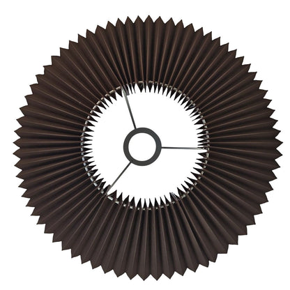 Anya Pleated Empire Shade - Small Espresso  - Bulk Buy Qty 5